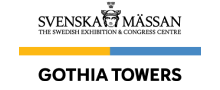 Svenska Mässan Gothia Towers logotyp